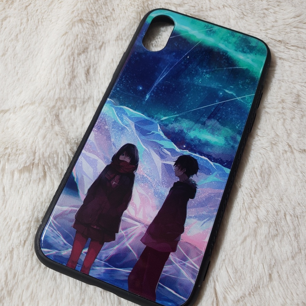 Your Name iPhone 10 7/8 Plus Tempered Glass Case